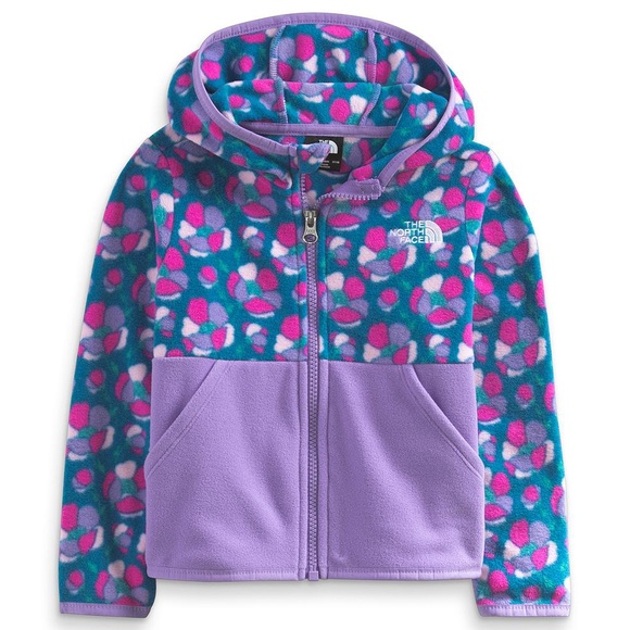 THE NORTH FACE GLACIER FULL ZIP HOODIE TODDLERS'. 2T Light Weight Fleece - Picture 1 of 6